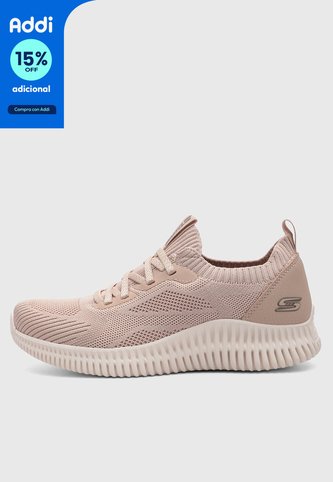 Tenis Lifestyle SKECHERS Bobs Geo Lite Rosa Skechers
