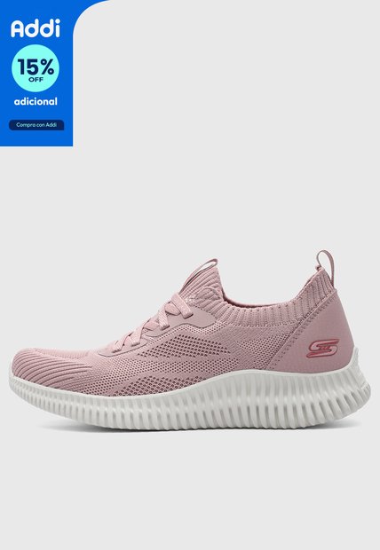 Tenis Lifestyle SKECHERS Bobs Geo Lite Rosa