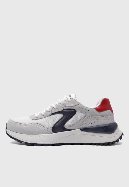 Tenis Lifestyle Marfil-Azul-Rojo Skechers Fury-Fury Lace Low