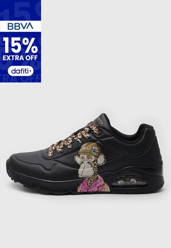 Tenis SKECHERS Snoop Dogg: Uno - Dr. Bombay Negro Skechers
