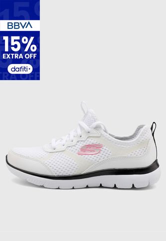 Tenis Skechers Summits - Free Classics Blanco Skechers