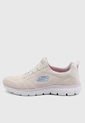 Tenis Training Beige-Rosa-Azul Skechers Summits - Perfect Views de Skechers