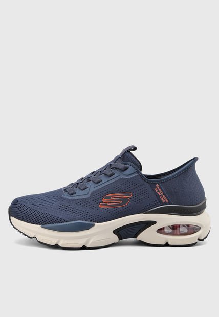 Tenis Lifestyle Azul Navy-Beige SKECHERS Skech-Air Ventura - Vanderway