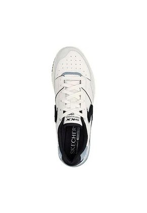 Tenis Skechers Retro 90s Court Para Hombre Color Blanco Negro