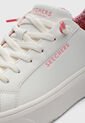 Tenis Lifestyle SKECHERS Court Break Marfil de Skechers