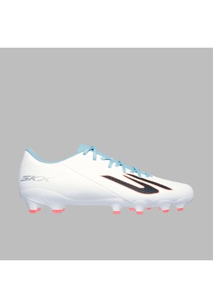Guayos Skechers Hombre SKX 2 Academy FG Fútbol | Blanco Terreno Firme