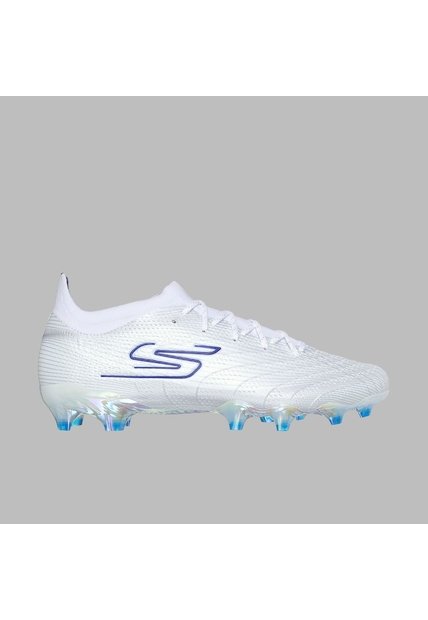 Guayos Skechers Hombre SKX 01 Low Elite FG Fútbol | Blanco Terreno Firme