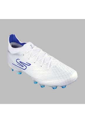 Guayos Skechers Hombre SKX 01 Low Elite FG Fútbol | Blanco Terreno Firme