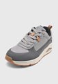 Tenis Lifestyle Gris-Café-Marfil Skechers Uno - Layover de Skechers