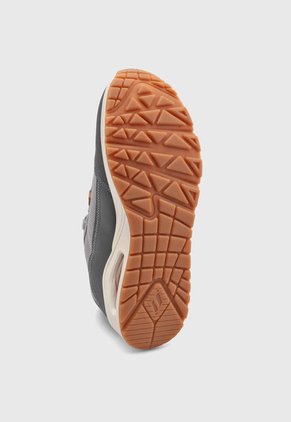 Tenis Lifestyle Gris-Café-Marfil Skechers Uno - Layover