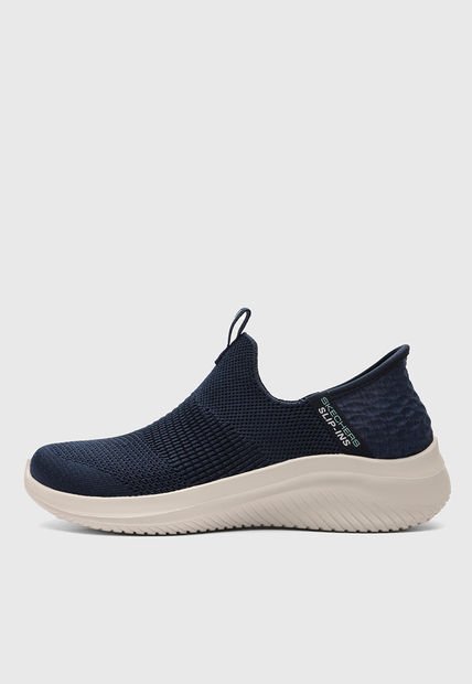 Tenis Lifestyle Azul Navy-Blanco SKECHERS Ultra Flex 3.0-Smooth Step