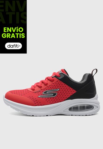 Tenis Lifestyle SKECHERS Microspec Max Advance Rojo Skechers