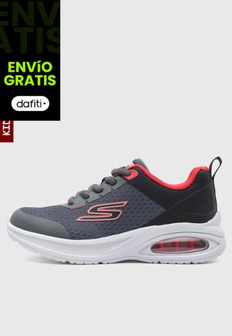 Tenis Lifestyle SKECHERS Boys Microspec Max Advance Azul Skechers