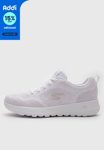 Tenis Walking SKECHERS GO WALK Joy - Violet Blanco Skechers
