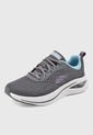 Tenis Running Gris-Aguamarina-Lila SKECHERS Caliskechair Meta - Aired Out de Skechers