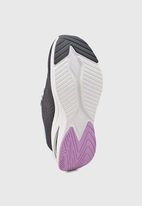 Tenis Running Gris-Aguamarina-Lila SKECHERS Caliskechair Meta - Aired Out