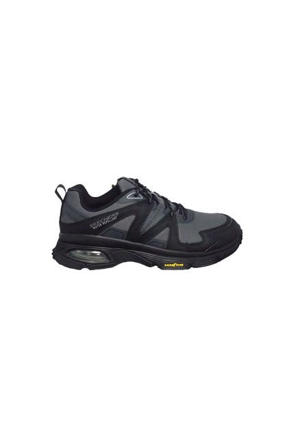 Tenis Hombre Skechers Max Protect  - Negro-Gris