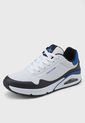 Tenis Lifestyle Blanco-Negro-Azul SKECHERS Uno - Back Lit de Skechers