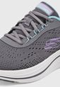 Tenis Running Gris-Aguamarina-Lila SKECHERS Caliskechair Meta - Aired Out de Skechers