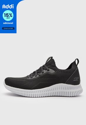 Tenis Lifestyle SKECHERS BOBS Geo Lite - Divine Look Negro