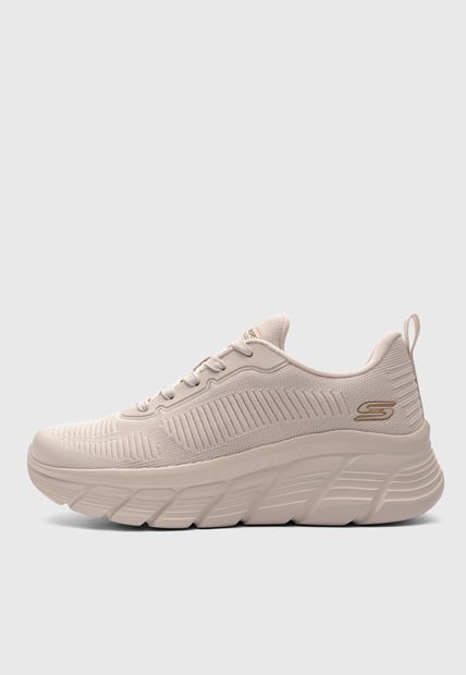 Tenis Lifestyle Beige SKECHERS Bobs Sport B Flex Hi - Flying HI