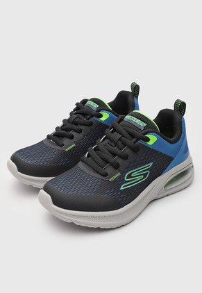 Tenis SKECHERS Microspec Max Advance Negro