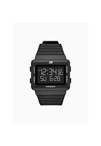 Relojes Skechers Hombre Larson. Silicona Negro SR1077 Skechers