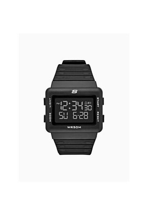 Relojes Skechers Hombre Larson. Silicona Negro SR1077