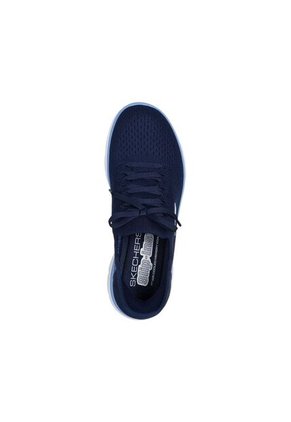 Tenis Skechers Mujer Summits-Newdaily Slip-ins Azul