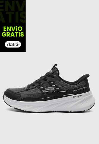 Tenis Lifestyle SKECHERS Slip-ins Edgeride Gris Oscuro Skechers