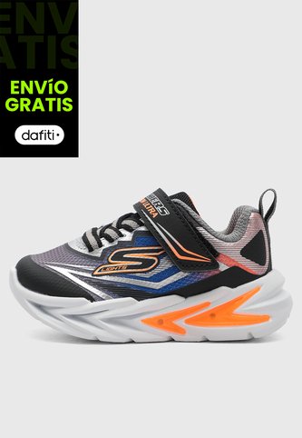Tenis Lifestyle SKECHERS S-Lights Flex-Glow Ultra Gris Skechers
