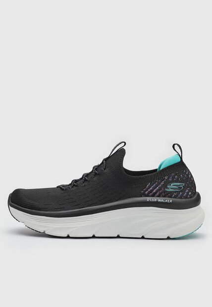 Tenis Skechers D´Lux Walker - Star Stunner Negro