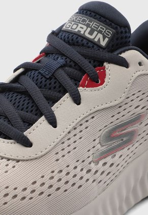 Tenis SKECHERS Engineered Mesh Lace Up Gris