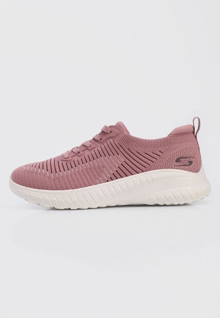 Tenis SKECHERS Bobs Squad Chaos Lila