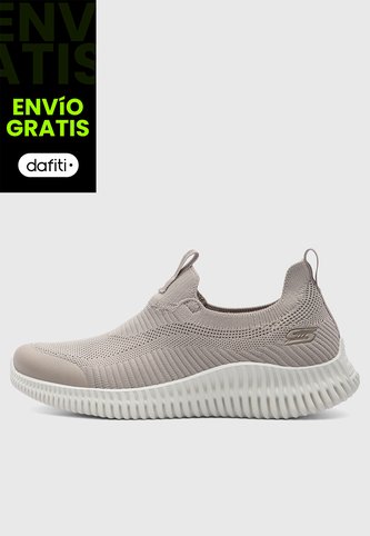 Tenis Lifestyle SKECHERS Bobs Geo Lite Taupe Skechers
