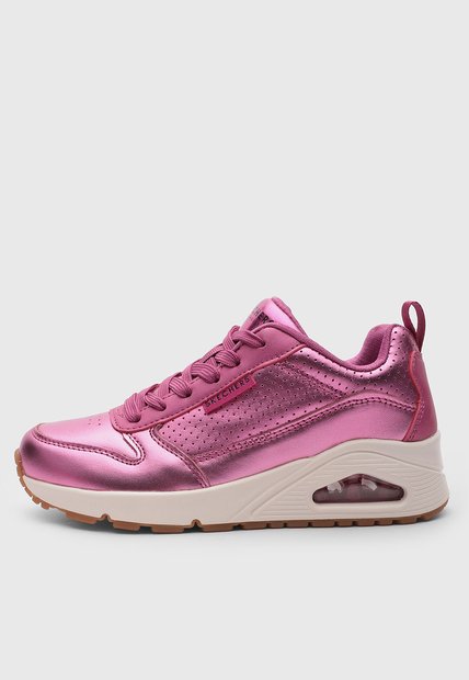 Tenis Lifestyle SKECHERS Uno - Metallixs Rosa