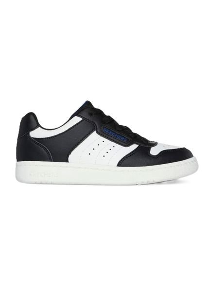 Tenis Skechers Eden Para Hombre Color Negro Y Blanco