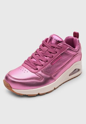 Tenis Lifestyle SKECHERS Uno - Metallixs Rosa