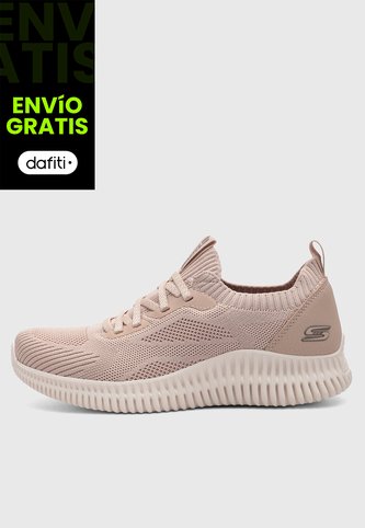 Tenis Lifestyle SKECHERS Bobs Geo Lite Rosa Skechers