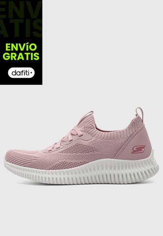 Tenis Lifestyle SKECHERS Bobs Geo Lite Rosa Skechers