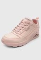 Tenis Lifestyle SKECHERS Uno - Galáctica Rosa Nude de Skechers