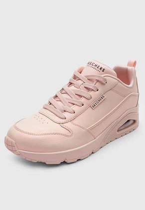 Tenis Lifestyle SKECHERS Uno - Galáctica Rosa Nude