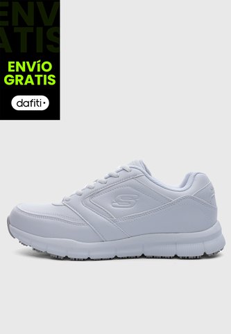 Tenis Lifestyle SKECHERS Nampa Blanco Skechers