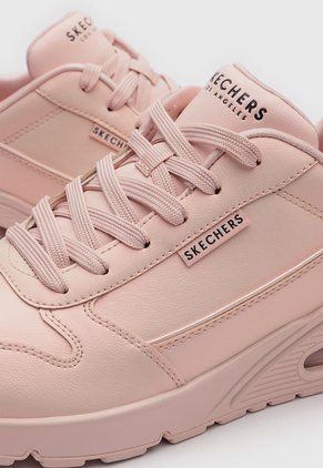 Tenis Lifestyle SKECHERS Uno - Galáctica Rosa Nude