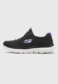 Tenis Running Negro-Violeta-Blanco Skechers Summits Next Wave de Skechers