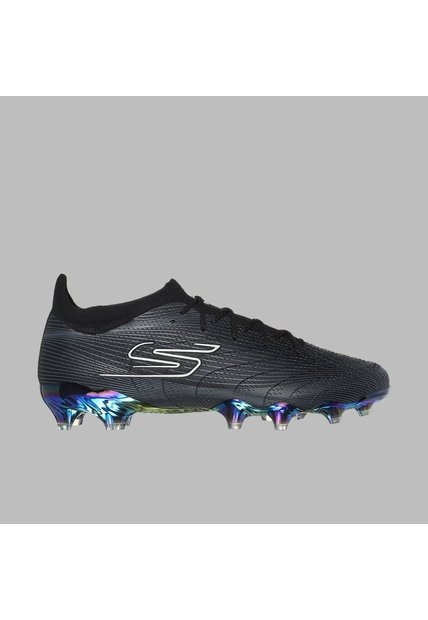 Guayos Skechers Hombre SKX 01 Low Elite FG Fútbol | Negro Terreno Firme