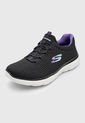Tenis Running Negro-Violeta-Blanco Skechers Summits Next Wave de Skechers