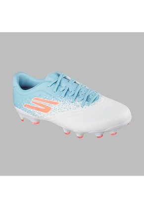 Guayos Skechers Hombre Razor 1.5 Academy FG Fútbol | Blanco Terreno Firme