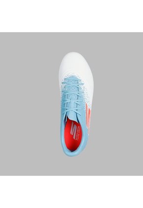 Guayos Skechers Hombre Razor 1.5 Academy FG Fútbol | Blanco Terreno Firme