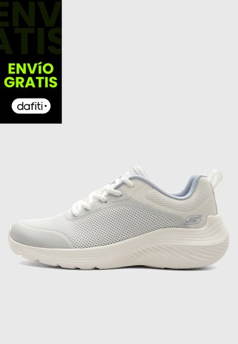Tenis Lifestyle SKECHERS Bobs Squad Waves Azul Claro Skechers